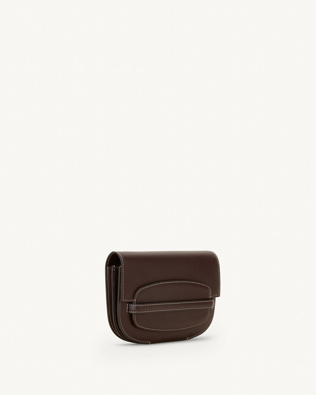 Sport Convertible Clutch in Coffee Leather
