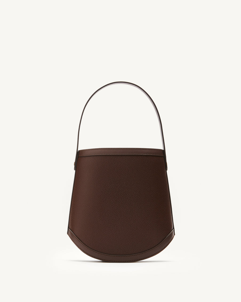 Bucket in Coffee Mixed Leathers