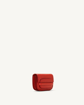 Sport Card Case in Rouge Leather